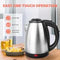 Electric Kettle 1.8 Litre Stainless Steel 220V Electric Water Kettles 1500W Power 360 Degree Rotating Base Kettle