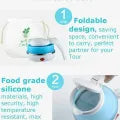 Fast Water Boiling 600 ml Portable Kettle Travel Kettle Foods Boils Quickly Silicone Small Collapsible Foldable Electric Sports Bottles Home appliances