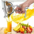 Stainless Steel Hand Squeeze Fruit Juice Manual Juice Machine Orange Lemon Smoothie Citrus Juicer Press Fruit Machine